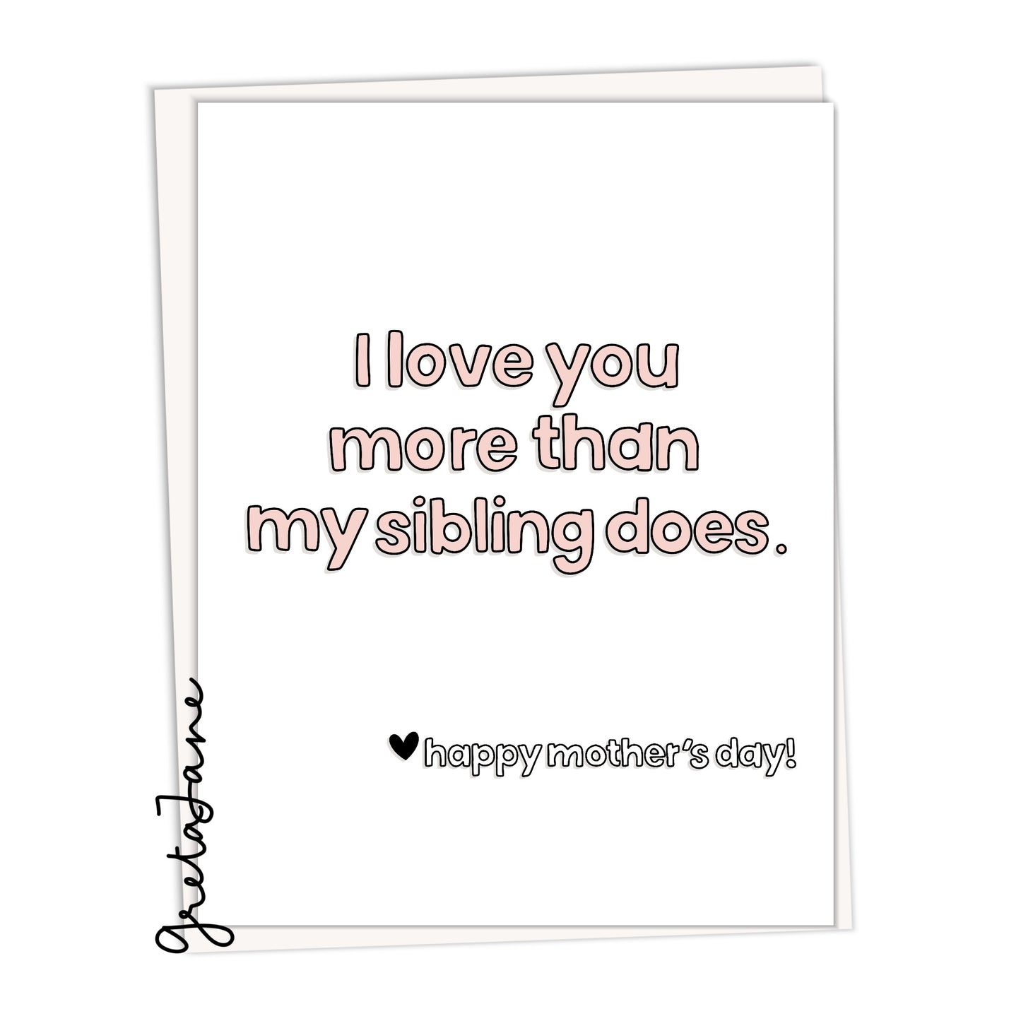 I love you more