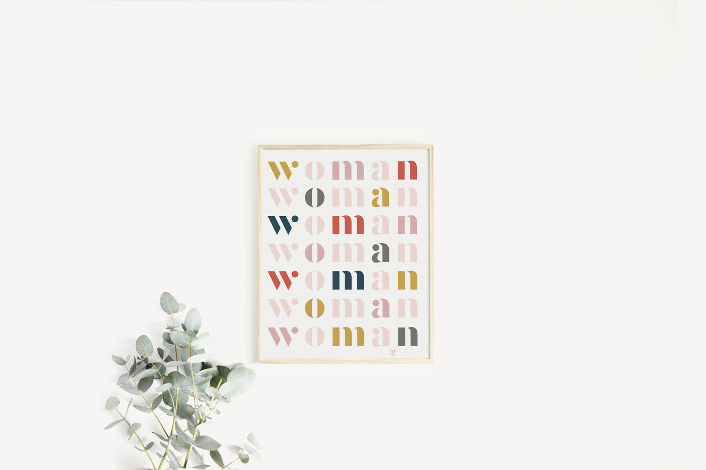 The woman