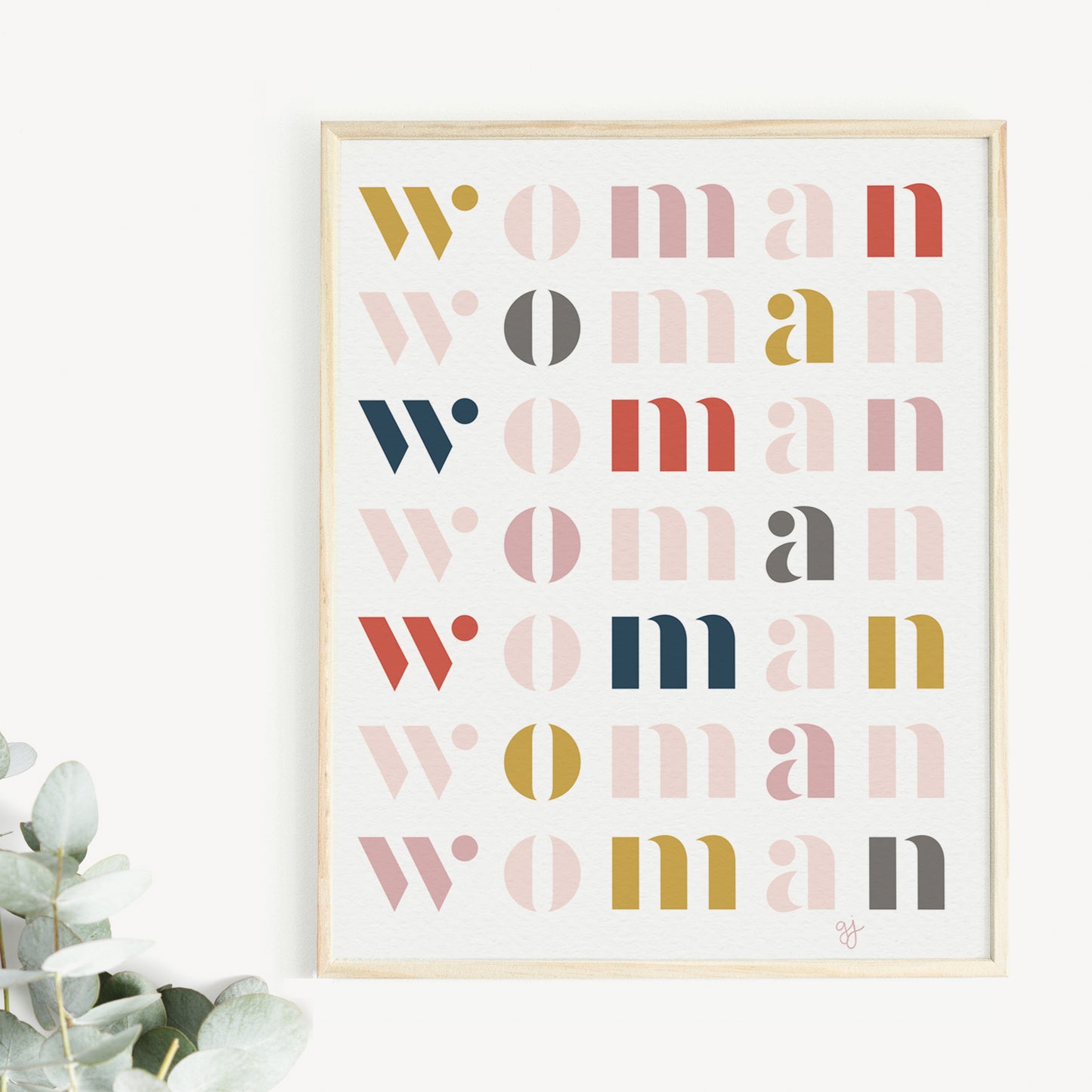 The woman