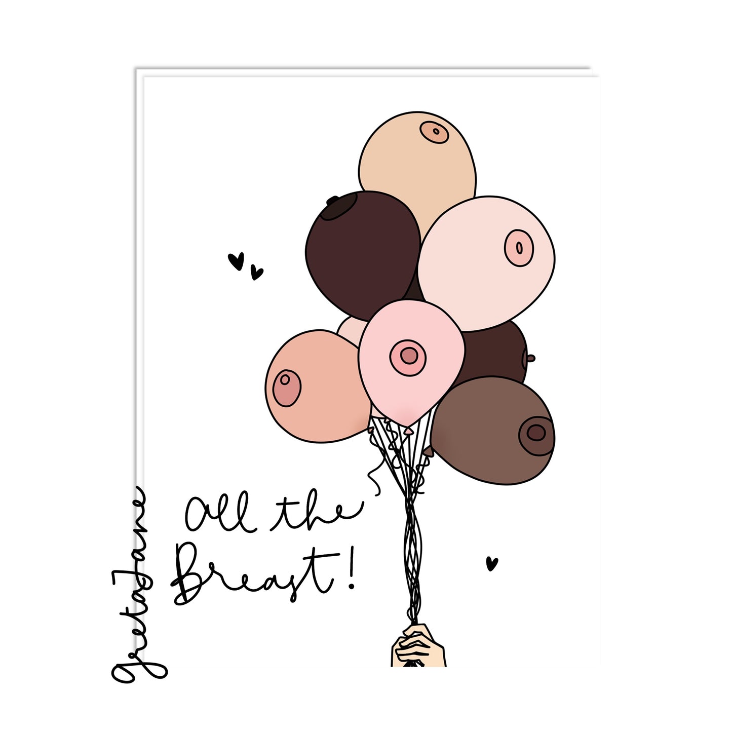All the breast!