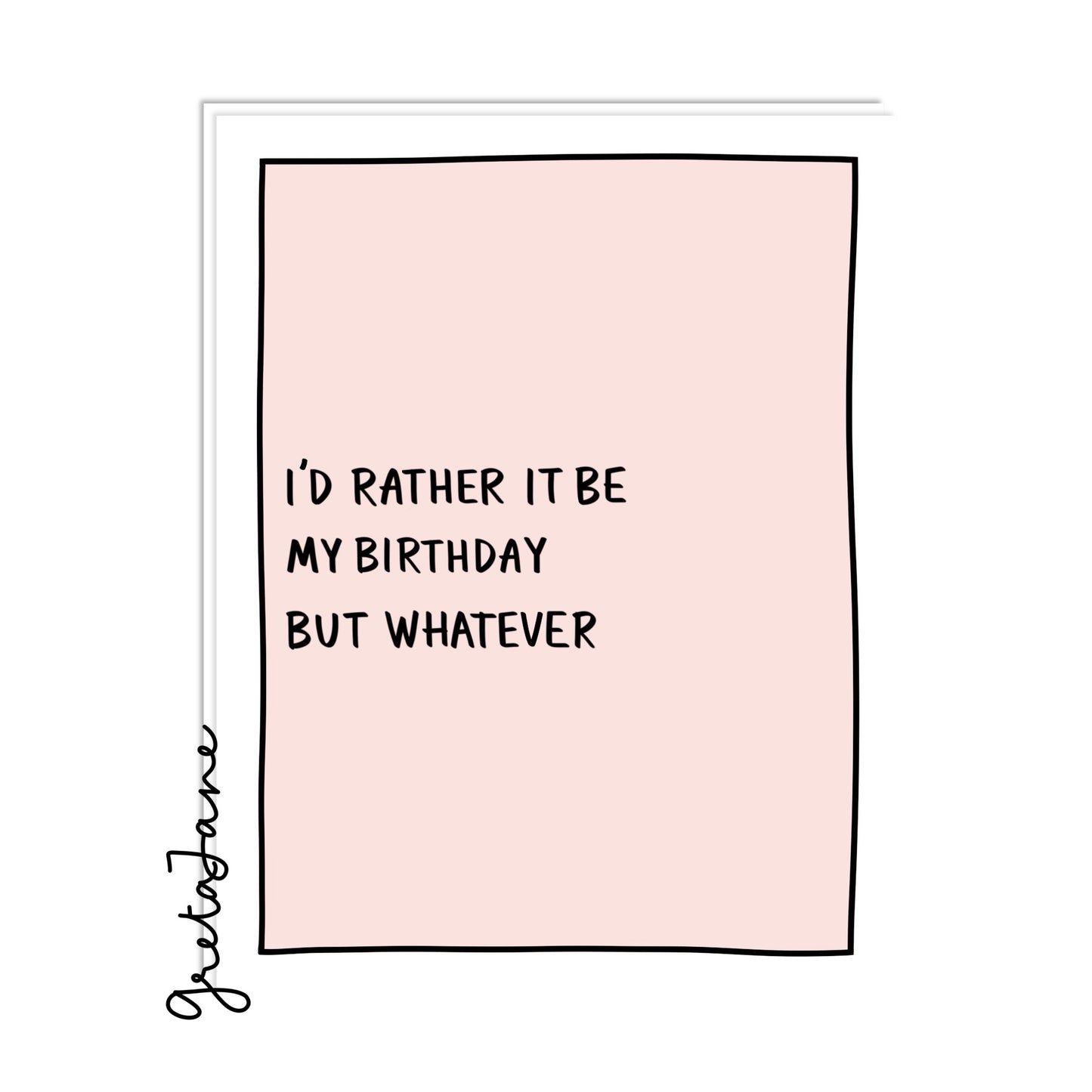 My birthday