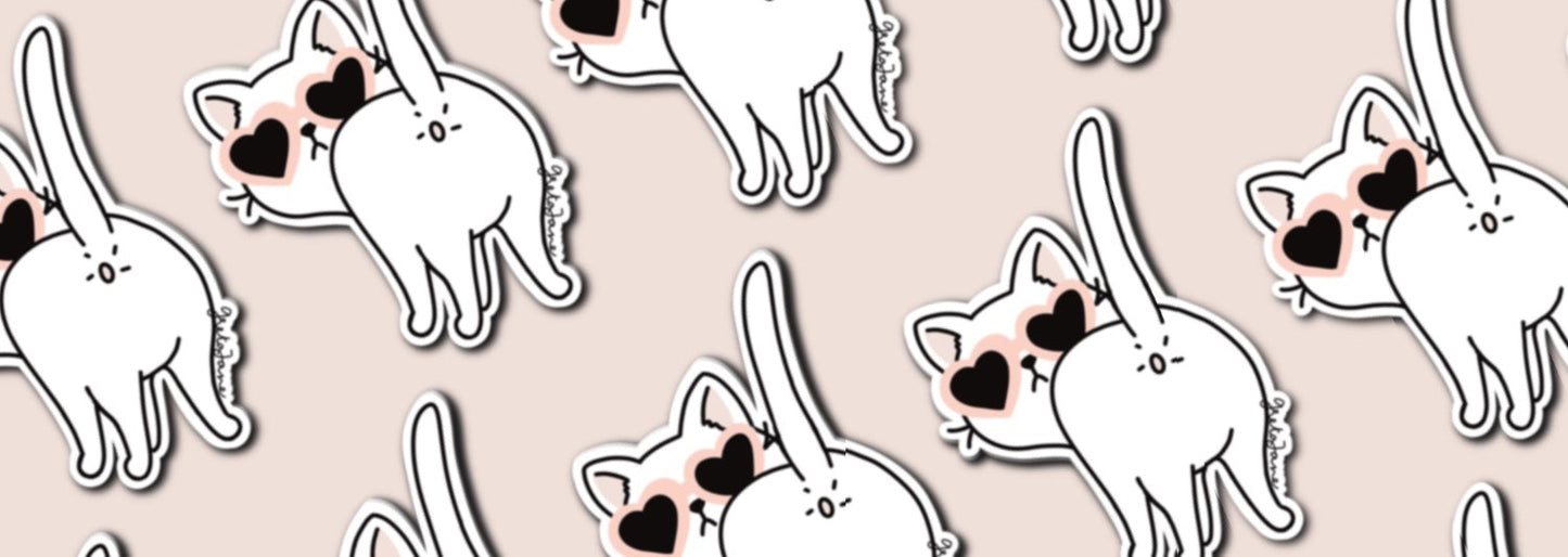 Cat butt