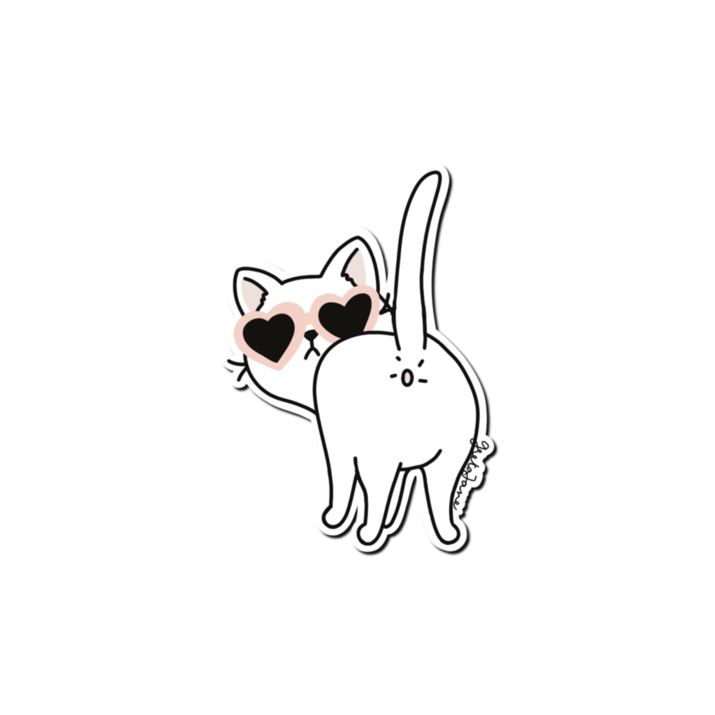 Cat butt