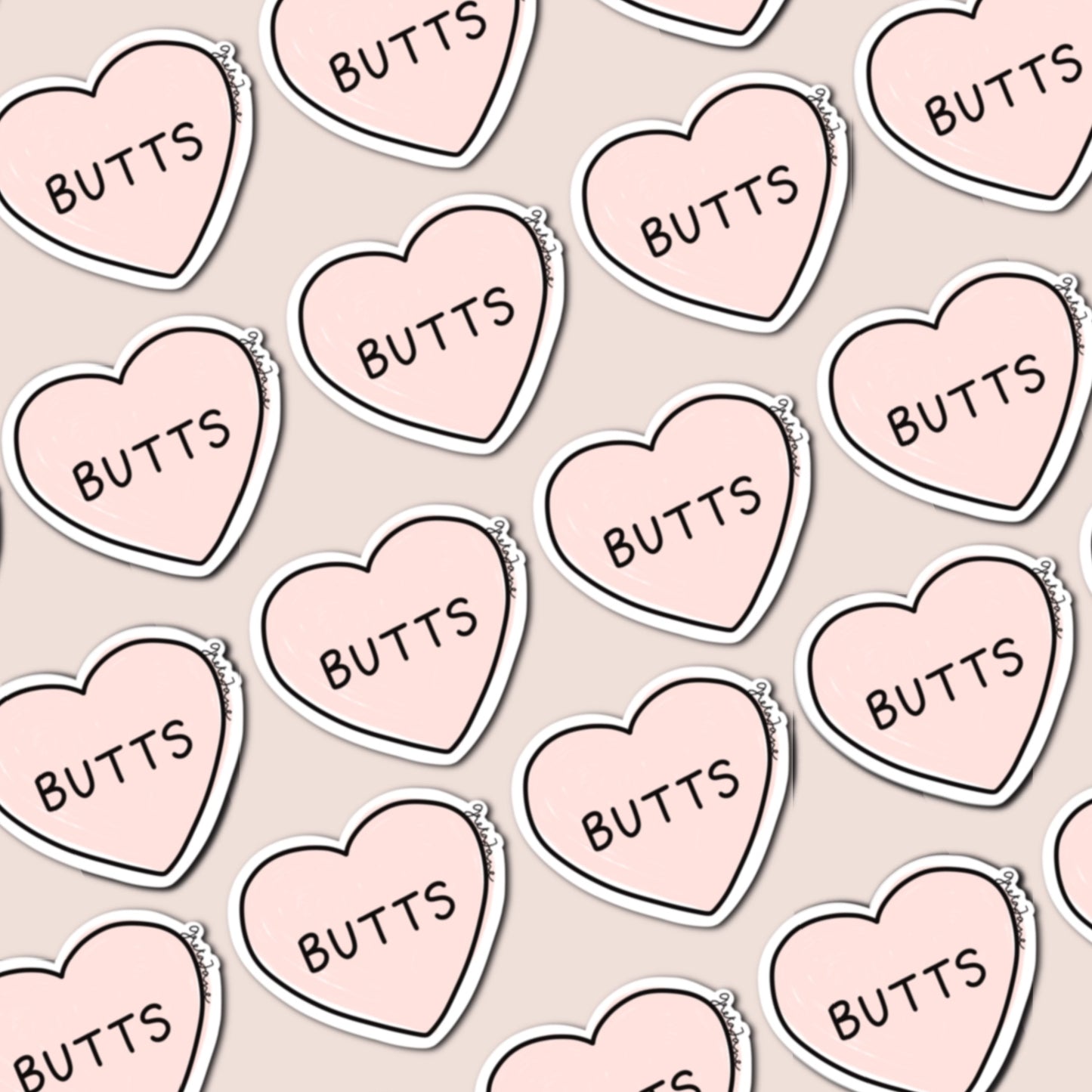 I heart butts