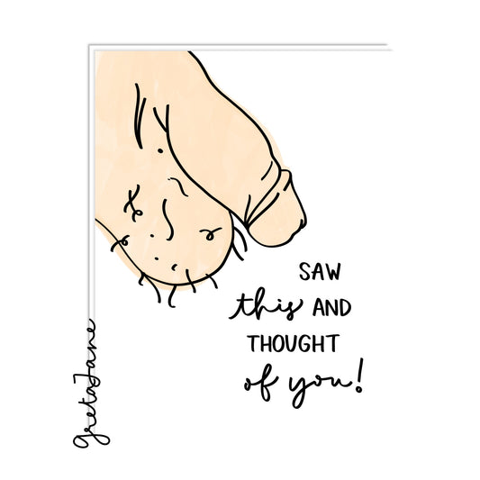 Saw this and thought of you!