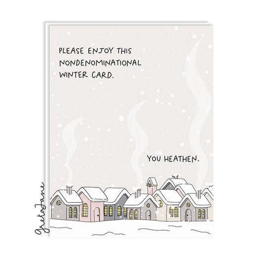 Nondenominational heathen