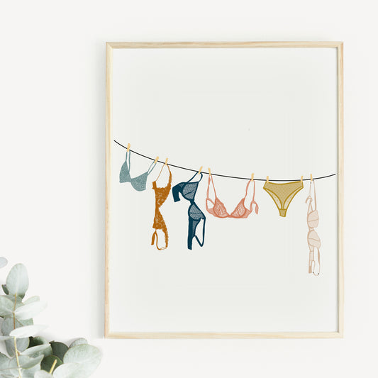 The lingerie print